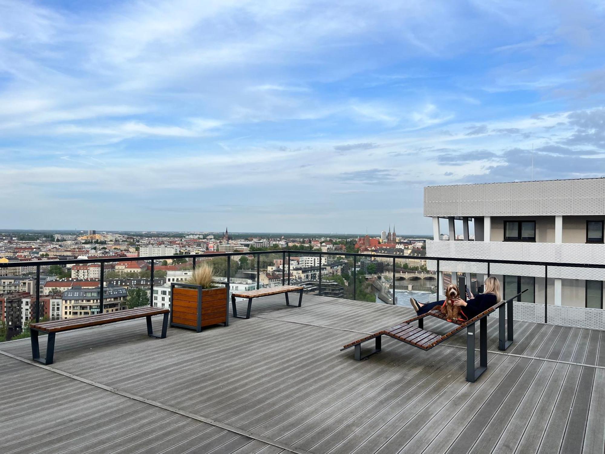 Family House By The River Odra -Panoramic Terrace - 3Room Apartment With 2 Separate Bedrooms And 2 Balconies By Wroapart-Pl- Perfect For Family & Business Stays Wrocław Kültér fotó