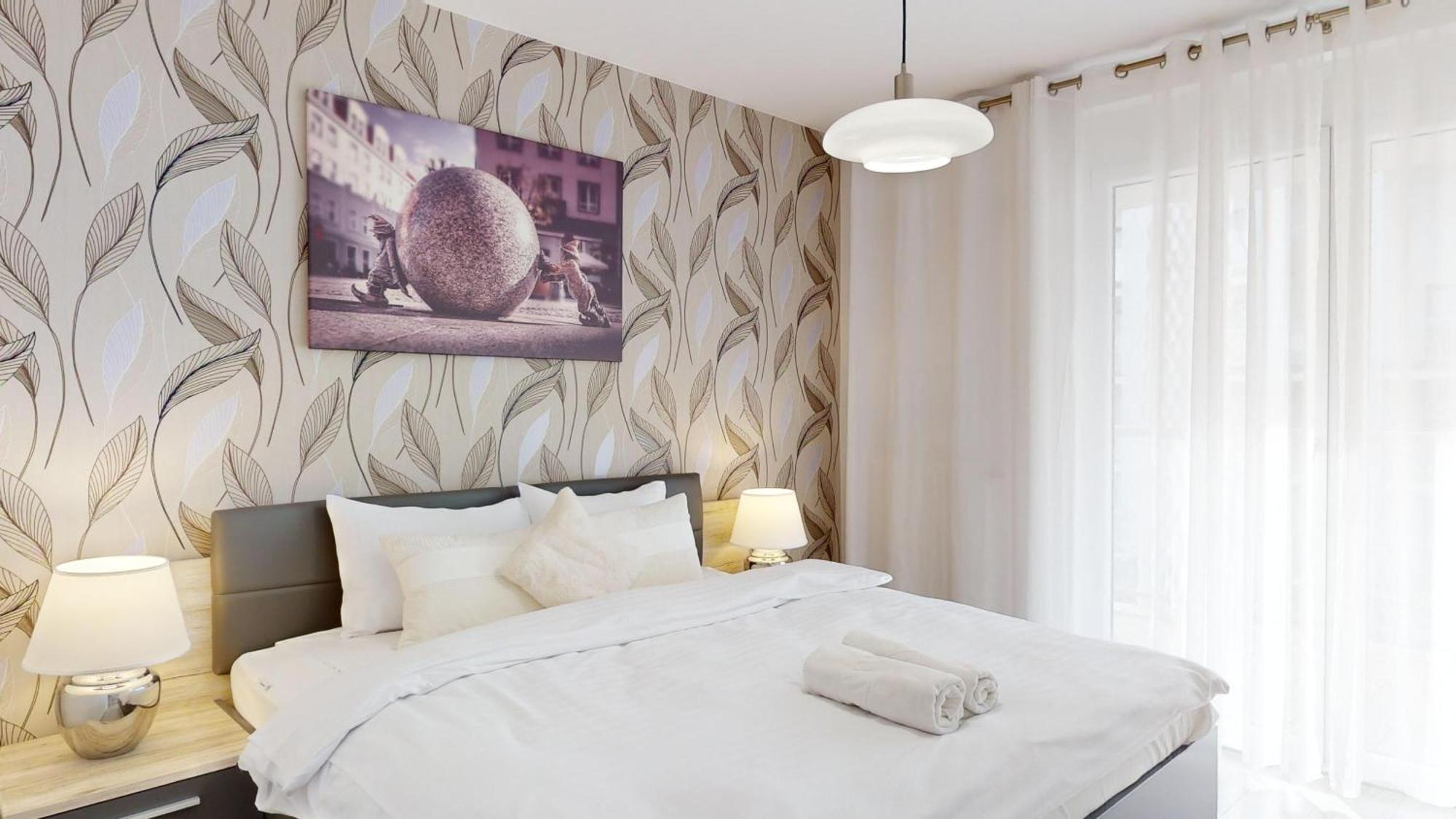 Family House By The River Odra -Panoramic Terrace - 3Room Apartment With 2 Separate Bedrooms And 2 Balconies By Wroapart-Pl- Perfect For Family & Business Stays Wrocław Kültér fotó