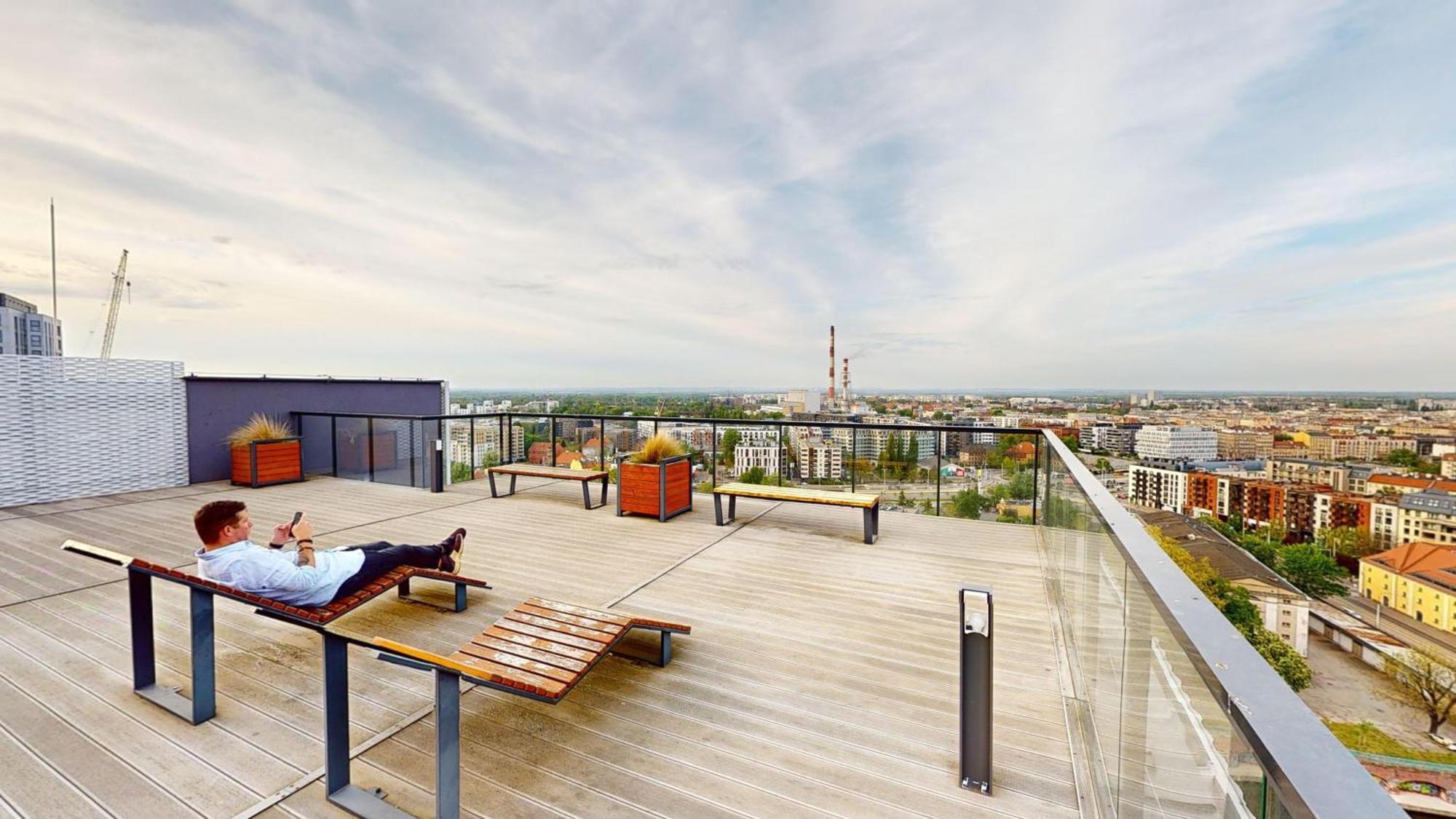Family House By The River Odra -Panoramic Terrace - 3Room Apartment With 2 Separate Bedrooms And 2 Balconies By Wroapart-Pl- Perfect For Family & Business Stays Wrocław Kültér fotó